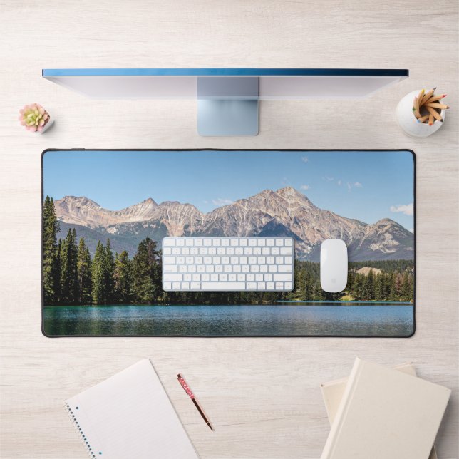 Pyramid Mountain, Canadian Beauty, Landscape Desk Mat (Office 1)