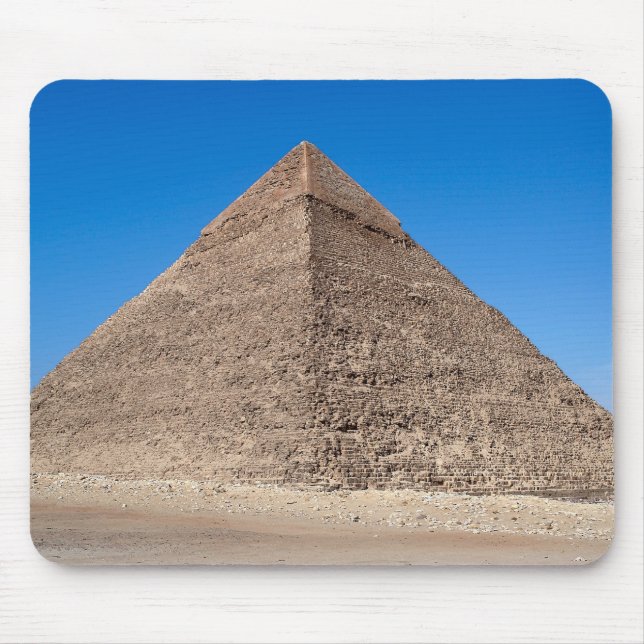 Pyramid of Cheops - Cairo, Egypt Mouse Mat (Front)