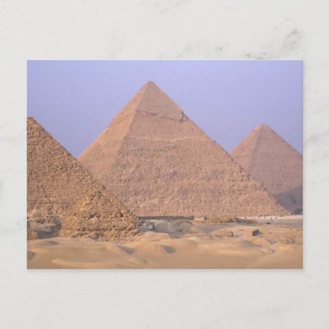 Pyramid of Menkaure Mycerinus), Pyramid of Postcard (Front)