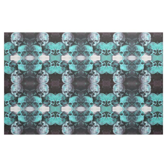 Pyramid of Skulls After Cezanne Fabric (Fat Quarter)