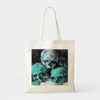 Pyramid of Skulls After Cezanne Tote Bag