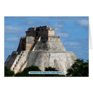 Pyramid Of The Magician, Uxmal, Mexico