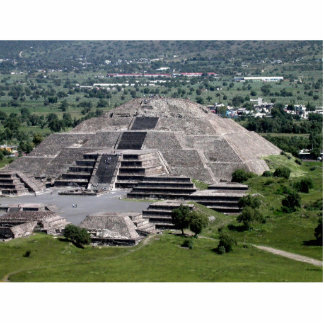 Pyramid of the Moon, Teotihuacan, Mexico Standing Photo Sculpture