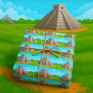 Pyramid Of The Sun Wrapping Paper