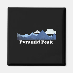 Pyramid Peak Bagger New York NY Climbing Hiking Magnet