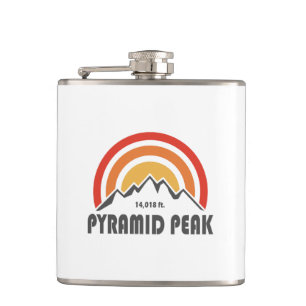 Pyramid Peak Hip Flask