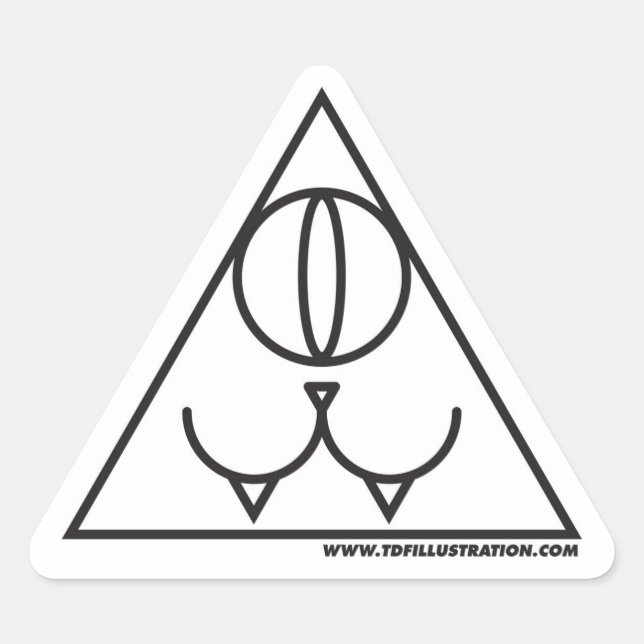 Pyramid Sticker (Front)