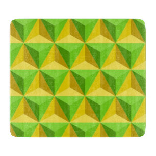 PYRAMID TRIANGLE PATTERN CUTTING BOARD