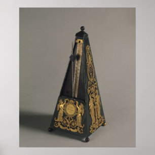 Pyramidal metronome, 1815 poster