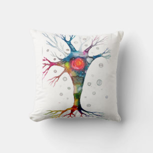 Pyramidal neuron in the neocortex cushion