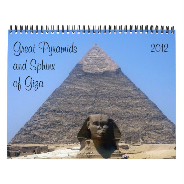 pyramids 2012 calendar (Cover)