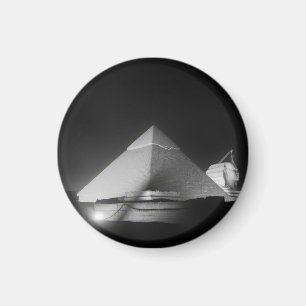 pyramids and sphinx magnet