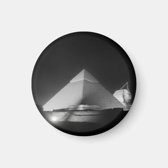 pyramids and sphinx magnet (Front)