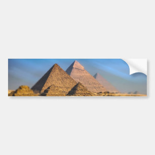 Pyramids Bumper Sticker