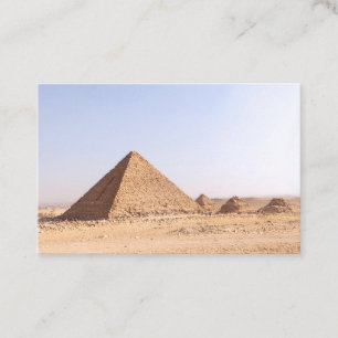 Pyramids business card