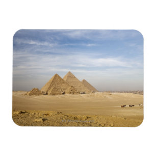 Pyramids Cairo, Egypt Magnet