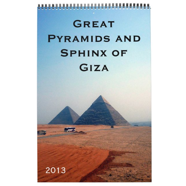pyramids calendar 2013 (Cover)