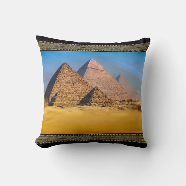 Pyramids Cushion (Front)