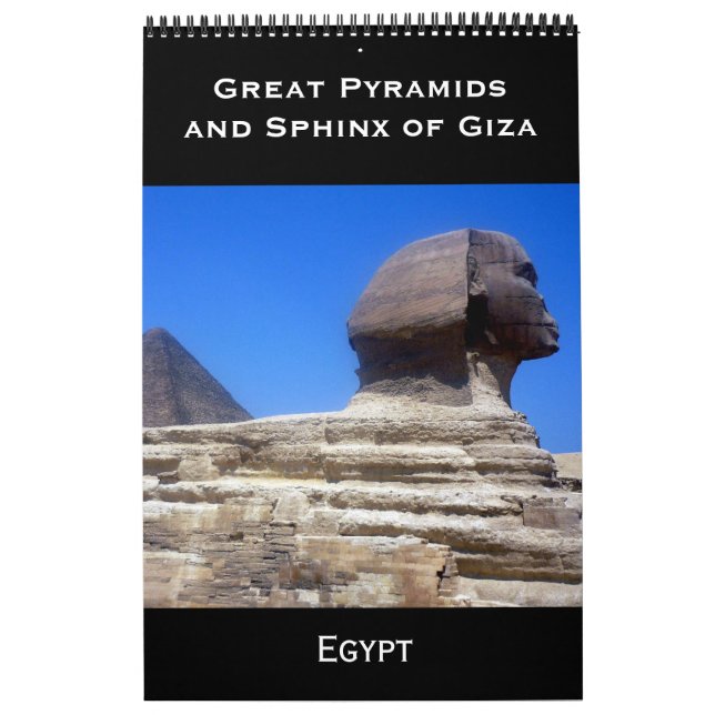 pyramids egypt calendar (Cover)