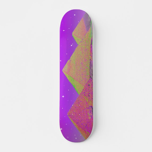 Pyramids Giza Plateau Skateboard (Front)