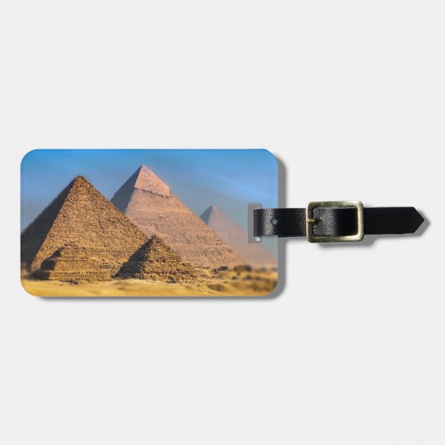 Pyramids Luggage Tag (Front Horizontal)