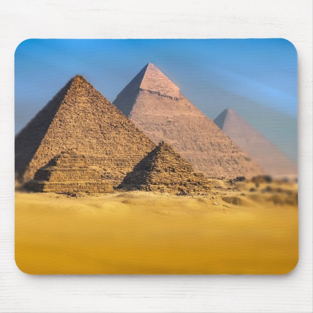 Pyramids Mouse Mat (Front)