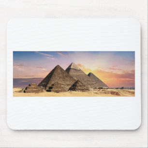 pyramids mouse mat