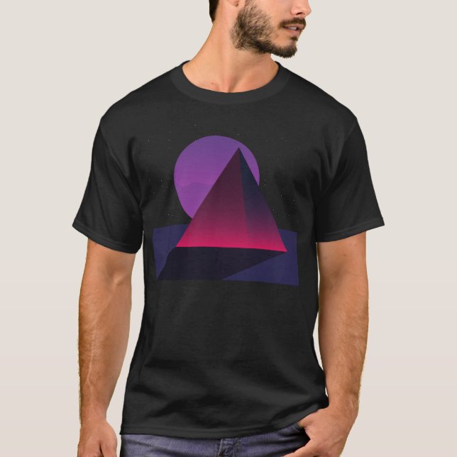 Pyramids of Ancient Egypt | Egyptian Pyramids T-Shirt (Front)