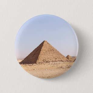 Pyramids of Egypt  6 Cm Round Badge