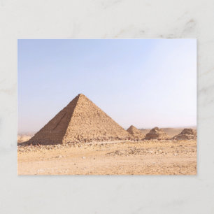Pyramids of Egypt  Announcement Postcard