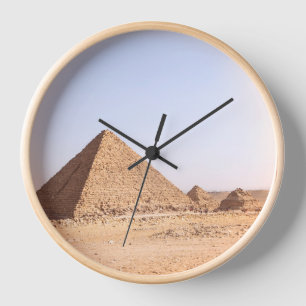 Pyramids of Egypt Clock