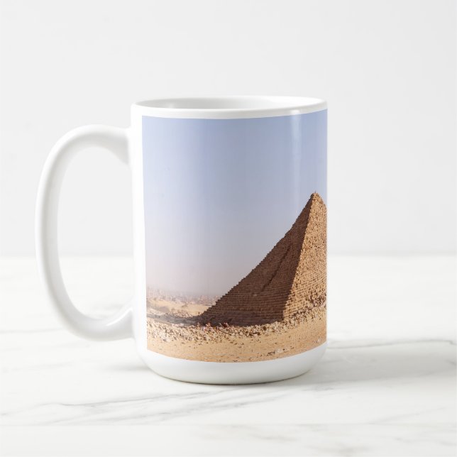 Pyramids of Egypt Coffee Mug (Left)