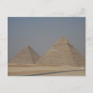 pyramids of Egypt Postcard