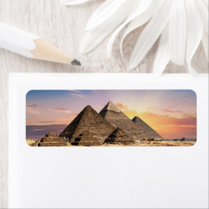 pyramids of giza Ancient Egypt Desert landscape