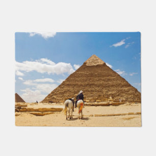 Pyramids of giza doormat