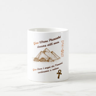 Pyramids of Giza Pharaonic Coffee Mug