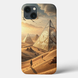 Pyramids of Silence iPhone 13 Case