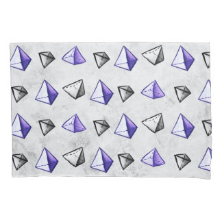 Pyramids Pattern Geometry Math Teacher Pillowcase