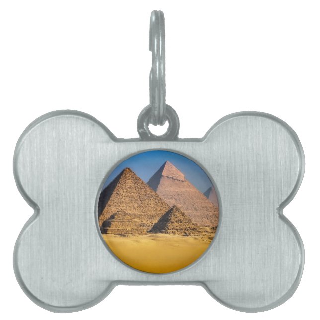 Pyramids Pet ID Tag (Front)