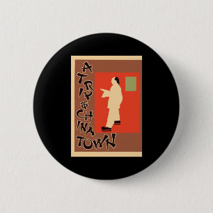 Pyrde & Nicholson A Trip To Chinatown 6 Cm Round Badge
