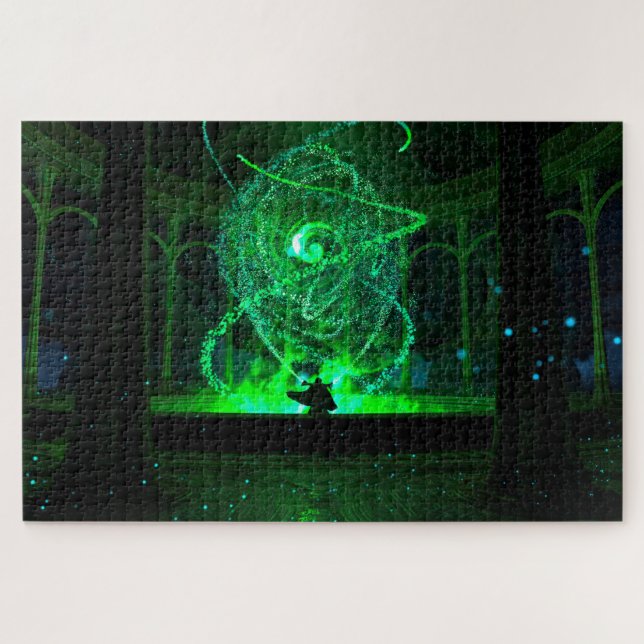 Pyre (Deluxe) Jigsaw Puzzle (Horizontal)