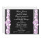 Pyre (Purple) Wedding Invitation