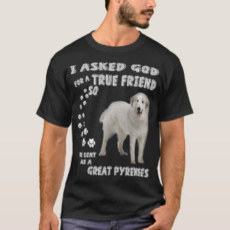 Pyrenean Mountain Dog Mum Dad Great Pyrenees T-Shirt