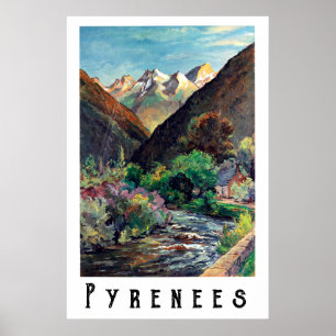Pyrenees, France Poster