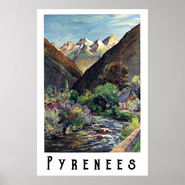 Pyrenees, France Poster (Front)