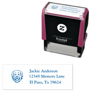 PYRENEES    Name & Return Address  Self-inking Stamp