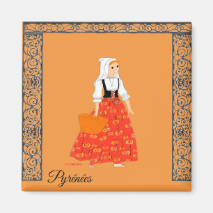 Pyrénées Orientales, France Magnet