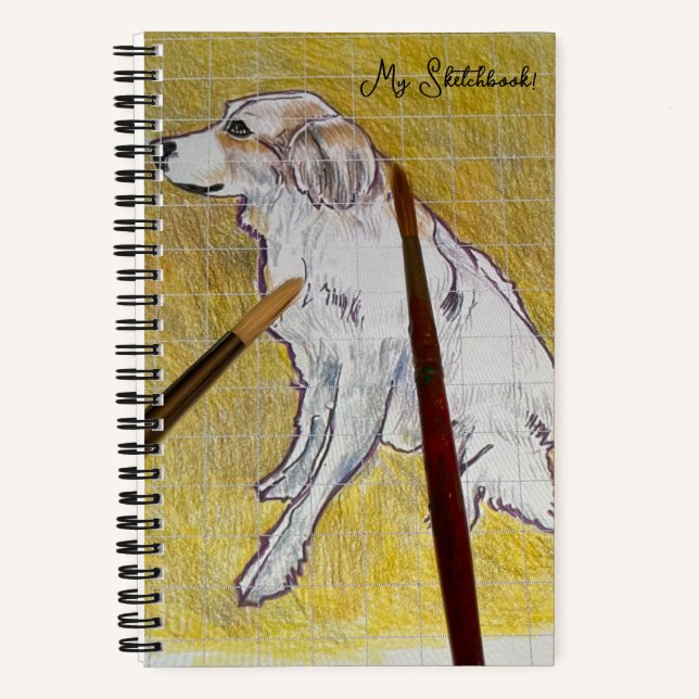 Pyrenees Sketchbook Notebook (Front)
