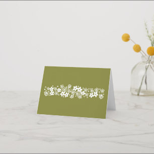 Pyrex Crazy Daisy Notecard 