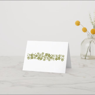 Pyrex Crazy Daisy Notecard - White